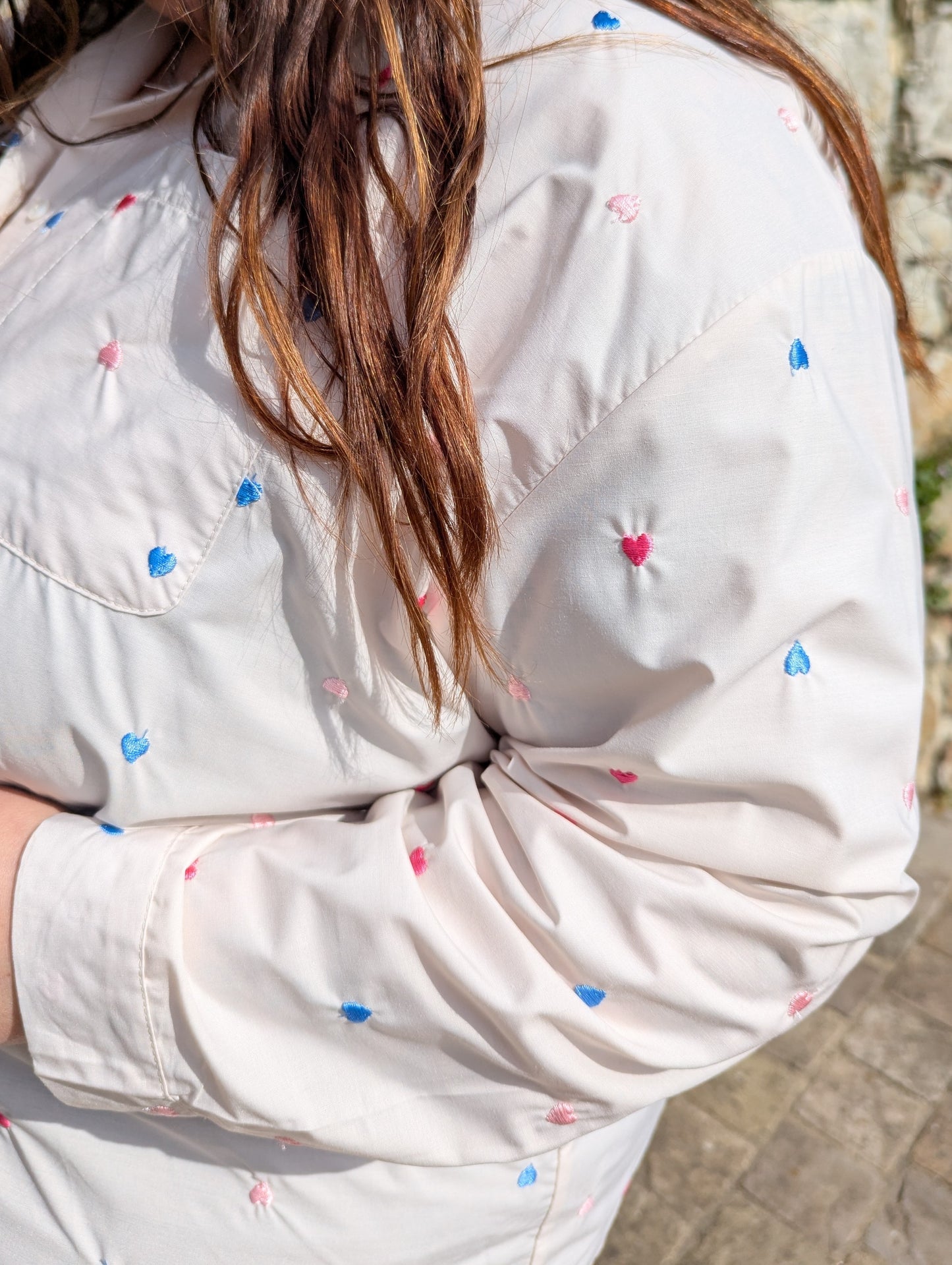 Chemise COEURS multicolore Curvy