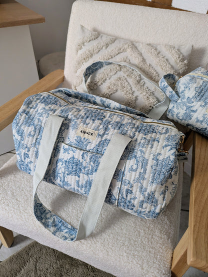 Sac de voyage AMOUR (bleu)