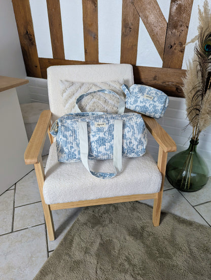 Trousse de voyage AMOUR (bleu)