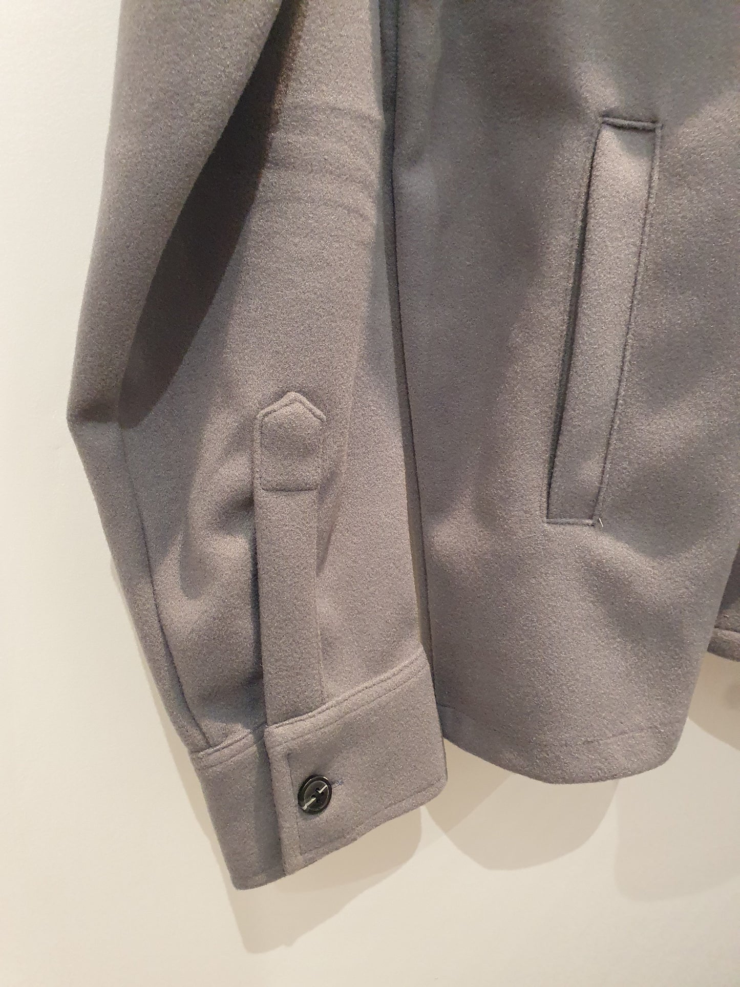 Surchemise polaire gris tout doux tendance pour homme