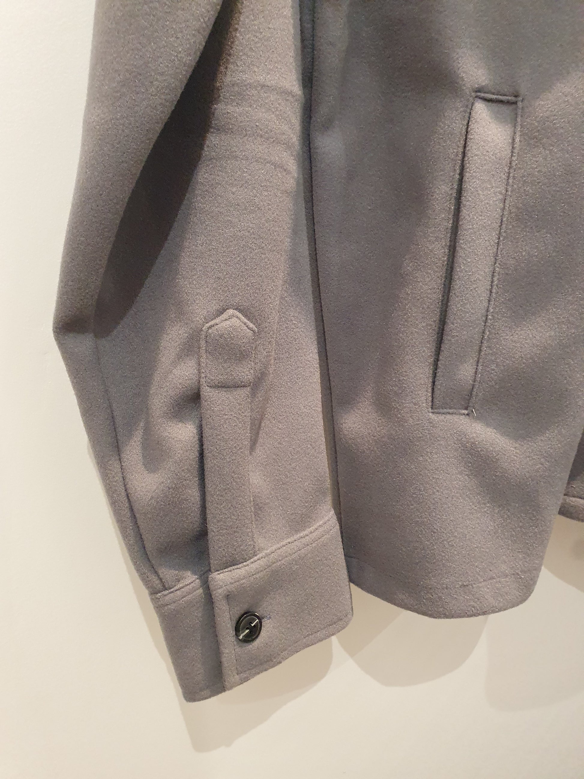 Surchemise polaire gris tout doux tendance pour homme