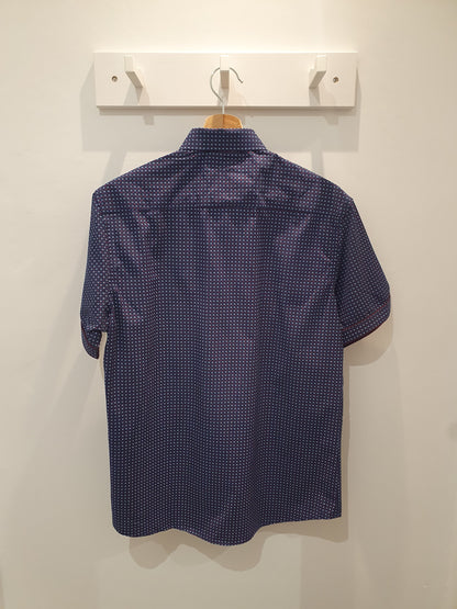 Chemisette manches courtes losanges homme tendance