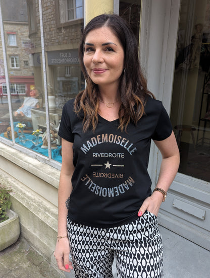 T-shirt MADEMOISELLE RIVE DROITE