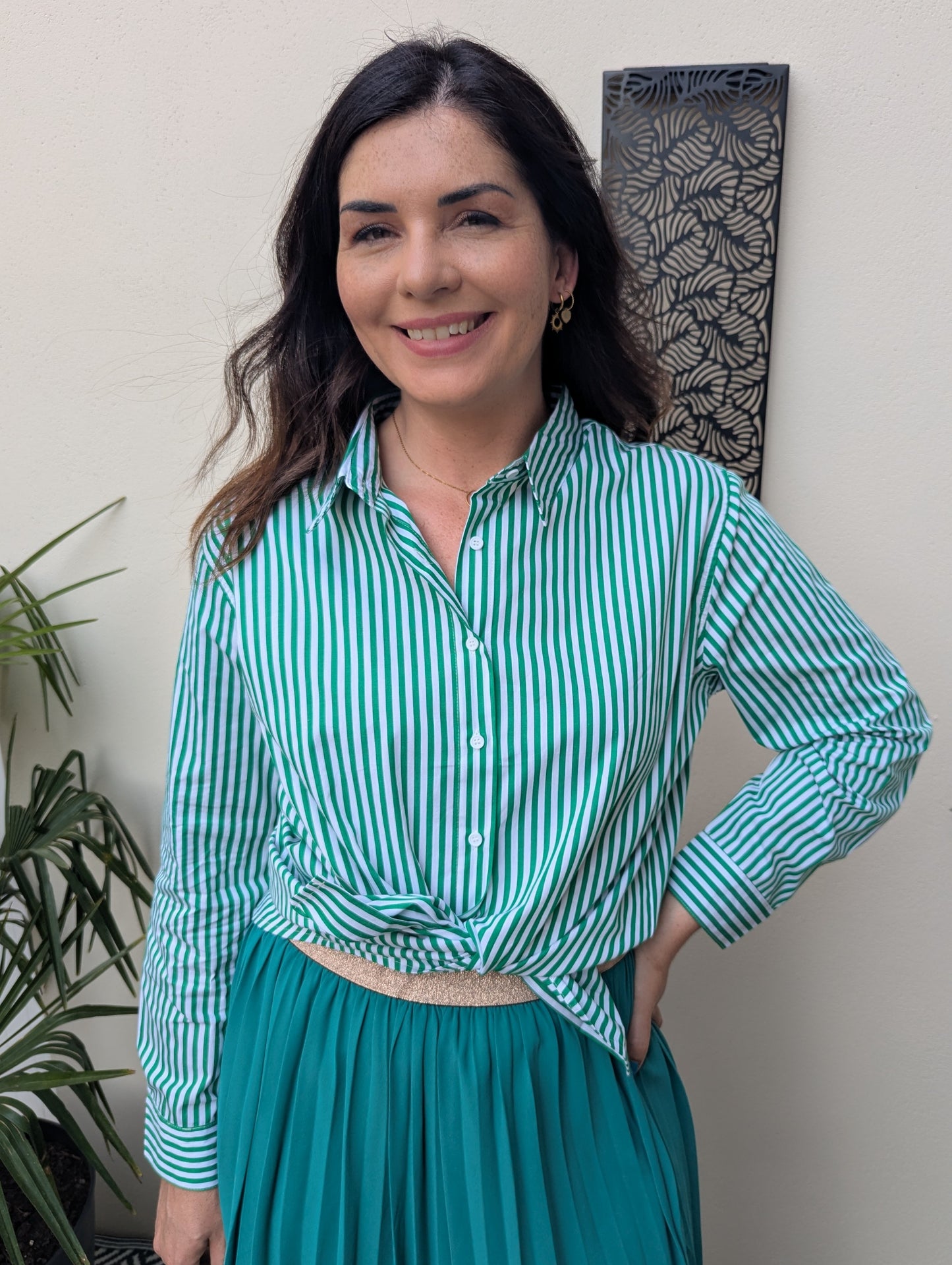 Chemise rayée REVES