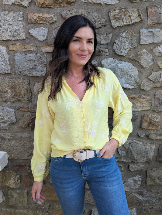 Blouse ALBI (jaune)